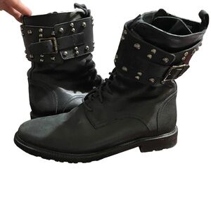 Fabianelli Studded Moto Boots